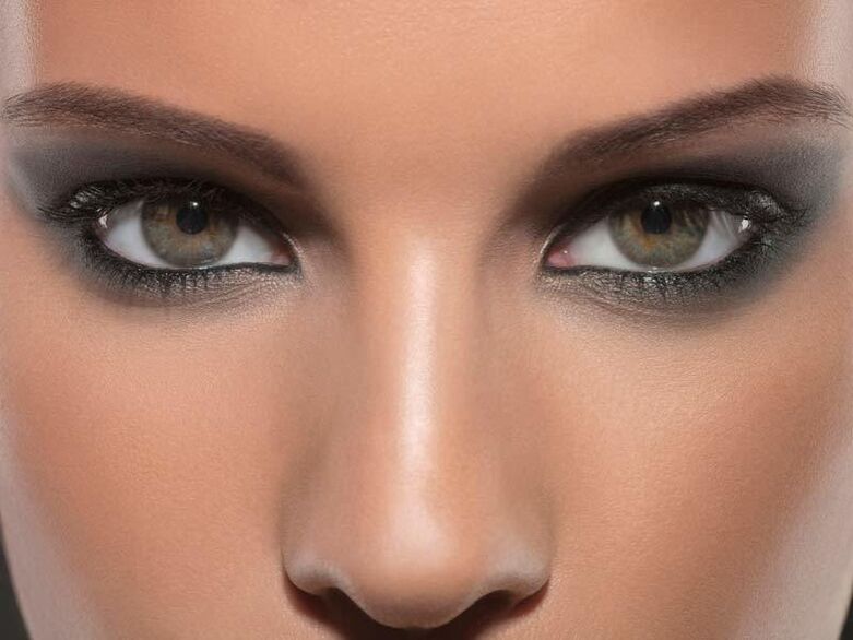 perfekter Nasenrücken